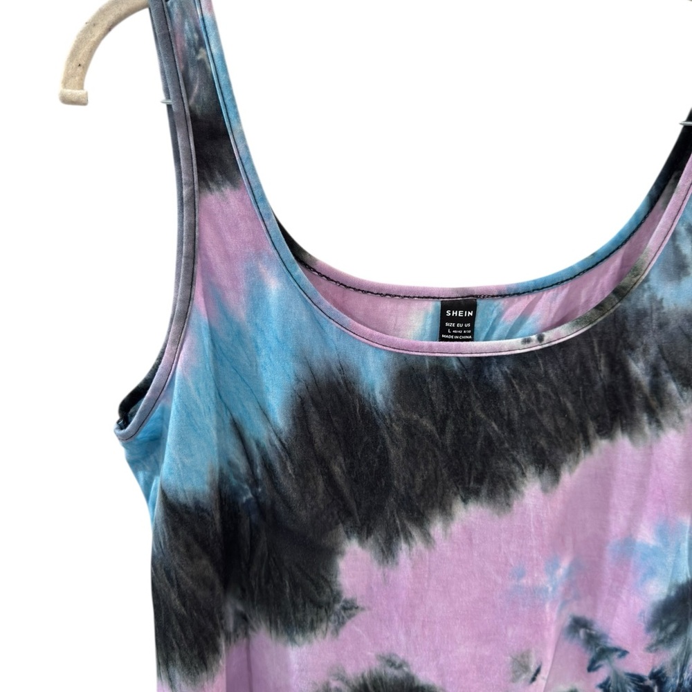 SHEIN Multicolor Tie-Dye Tank Top‎ - Picture 3 of 5